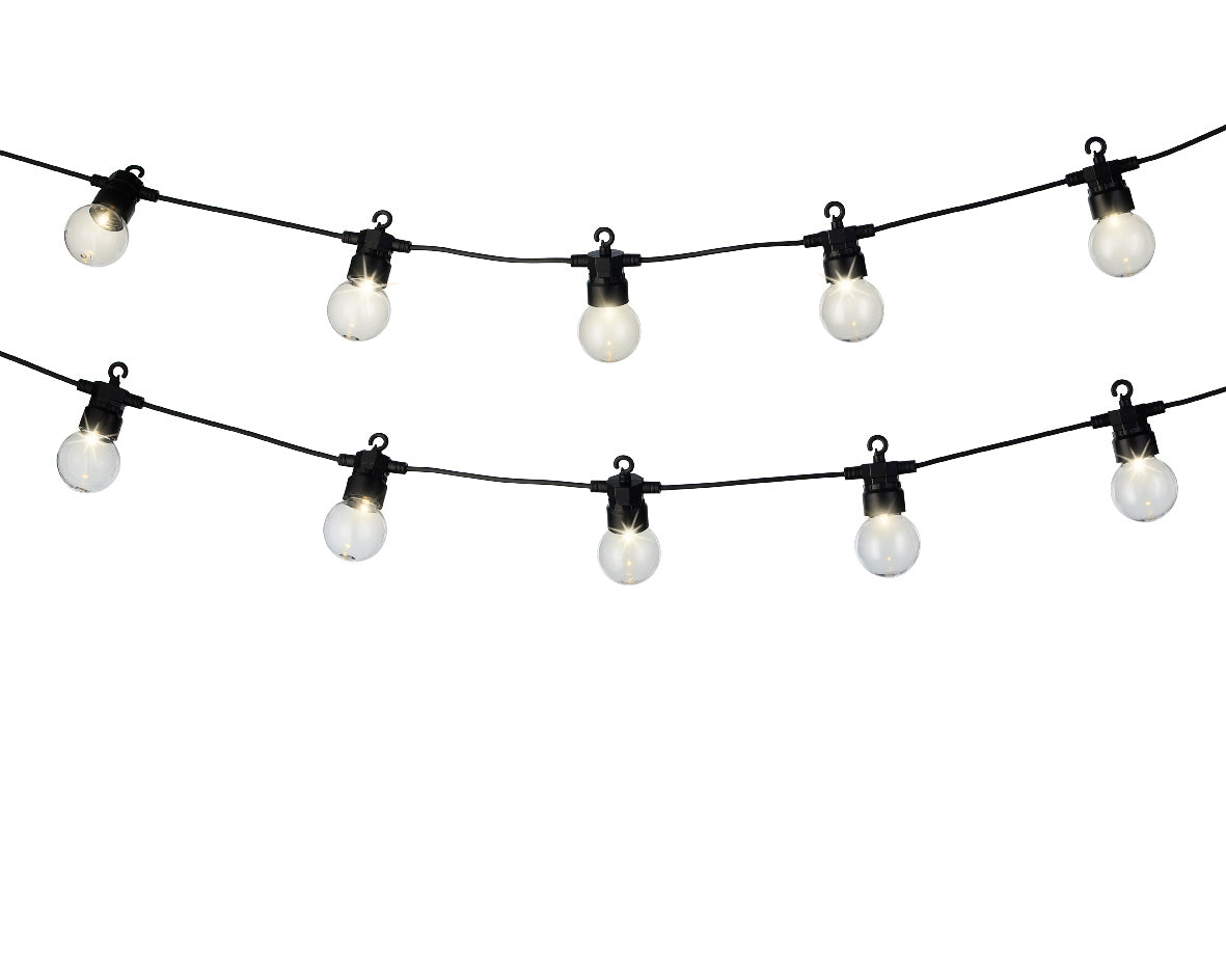 Luci Solari Party LED 950cm per Esterno - Illuminazione Festiva e Accogliente Luci Solari Party LED 950cm per Esterno - Illuminazione Festiva e Accogliente